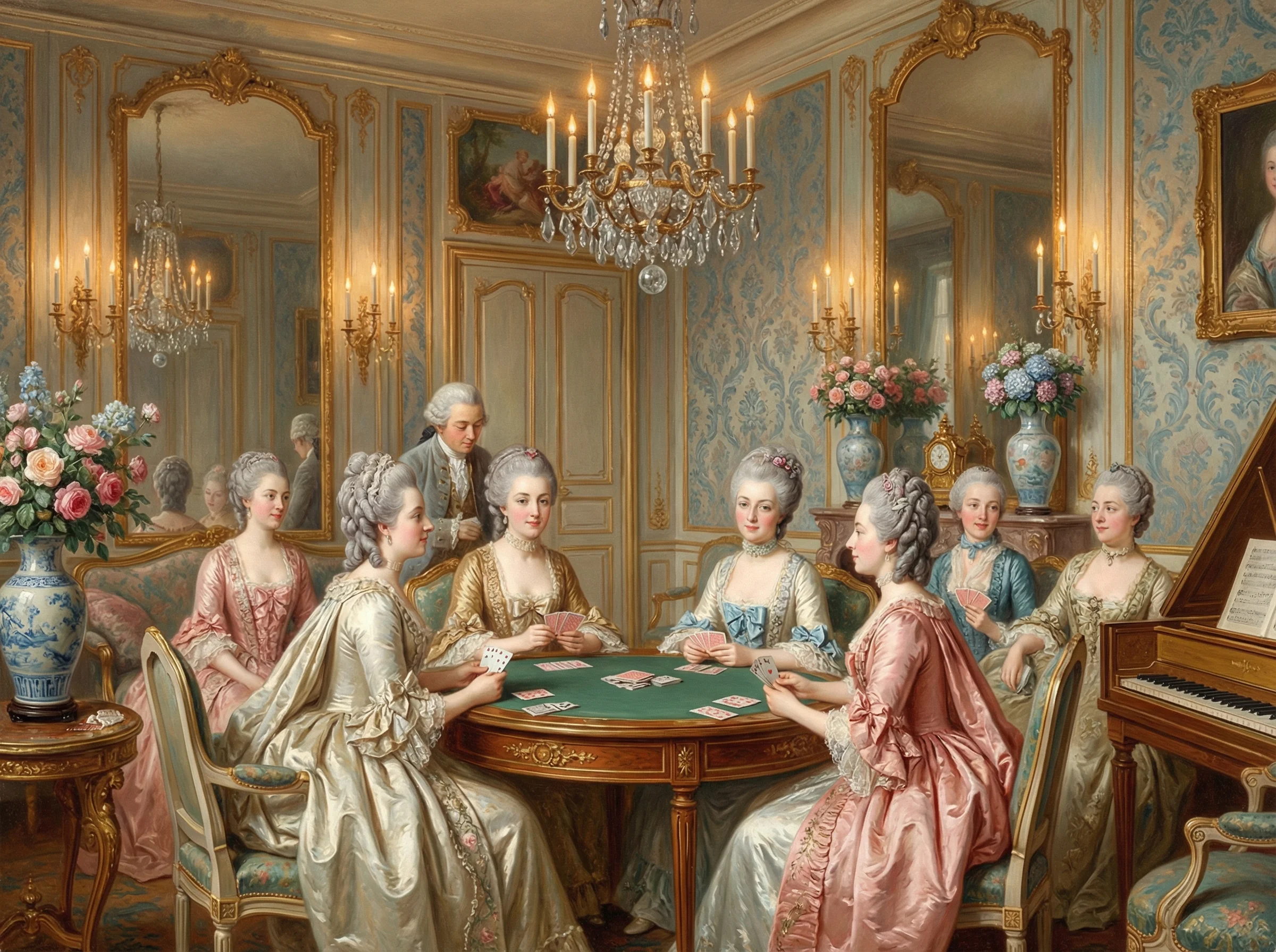 巅峰国际推荐的AG真人平台评测 - 蓬帕杜夫人沙龙百家乐古典油画